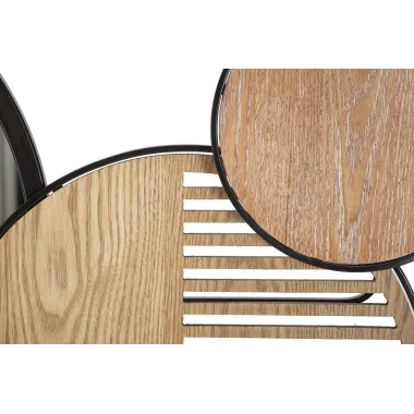 Lustro ścienne WOODY 123,2 x 4,4 x 63,5 cm